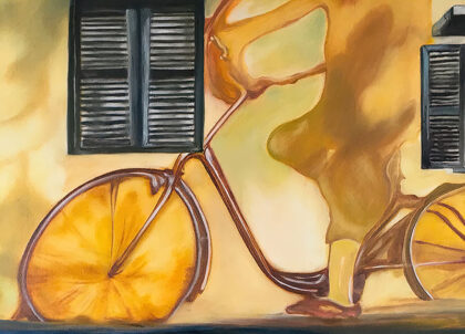 Giovanni-Merola–Bicycles-Oil-on-canvas-120×120-2021-Details1–800