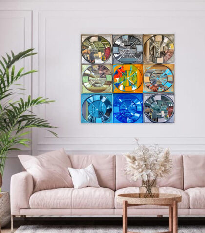 Giovanni-Merola–Selfies-Oil-on-canvas-100×100-2021-Divano–800